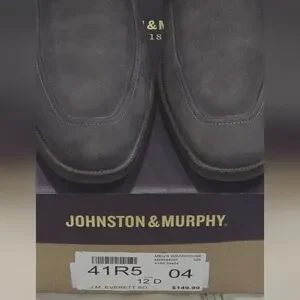 Johnston & Murphy Men\'s Everett Suede Horse Bit Loafer/ Size 12D Color/ Grey Johnston & Murphy | Shoes | Johnston Murphy Mens Everett  main image 3